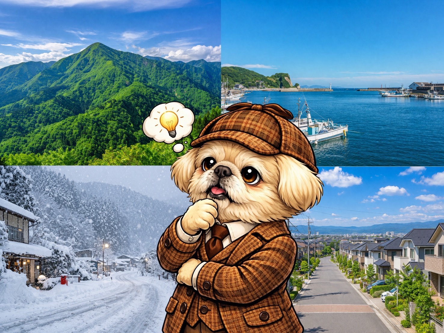 東北の地形